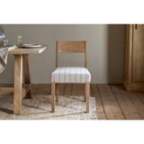 Nidhi Linen Upholstered Dining Chair - Natural