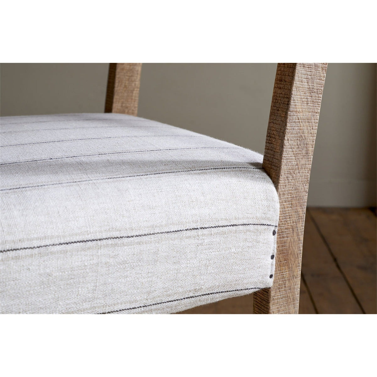 Nidhi Linen Upholstered Dining Chair - Natural
