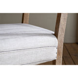 Nidhi Linen Upholstered Dining Chair - Natural