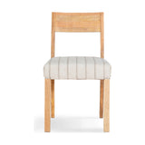 Nidhi Linen Upholstered Dining Chair - Natural