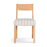 Zoha Cotton & Jute Upholstered Dining Chair - Natural