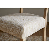 Zoha Cotton & Jute Upholstered Dining Chair - Natural