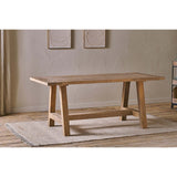Indali Extra Large Mango Wood Dining Table - Natural