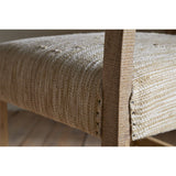 Zoha Cotton & Jute Upholstered Counter Stool - Natural