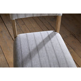 Nidhi Linen Upholstered Counter Stool - Natural