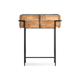Amazzi Large Indoor Planter Stand - Natural & Black