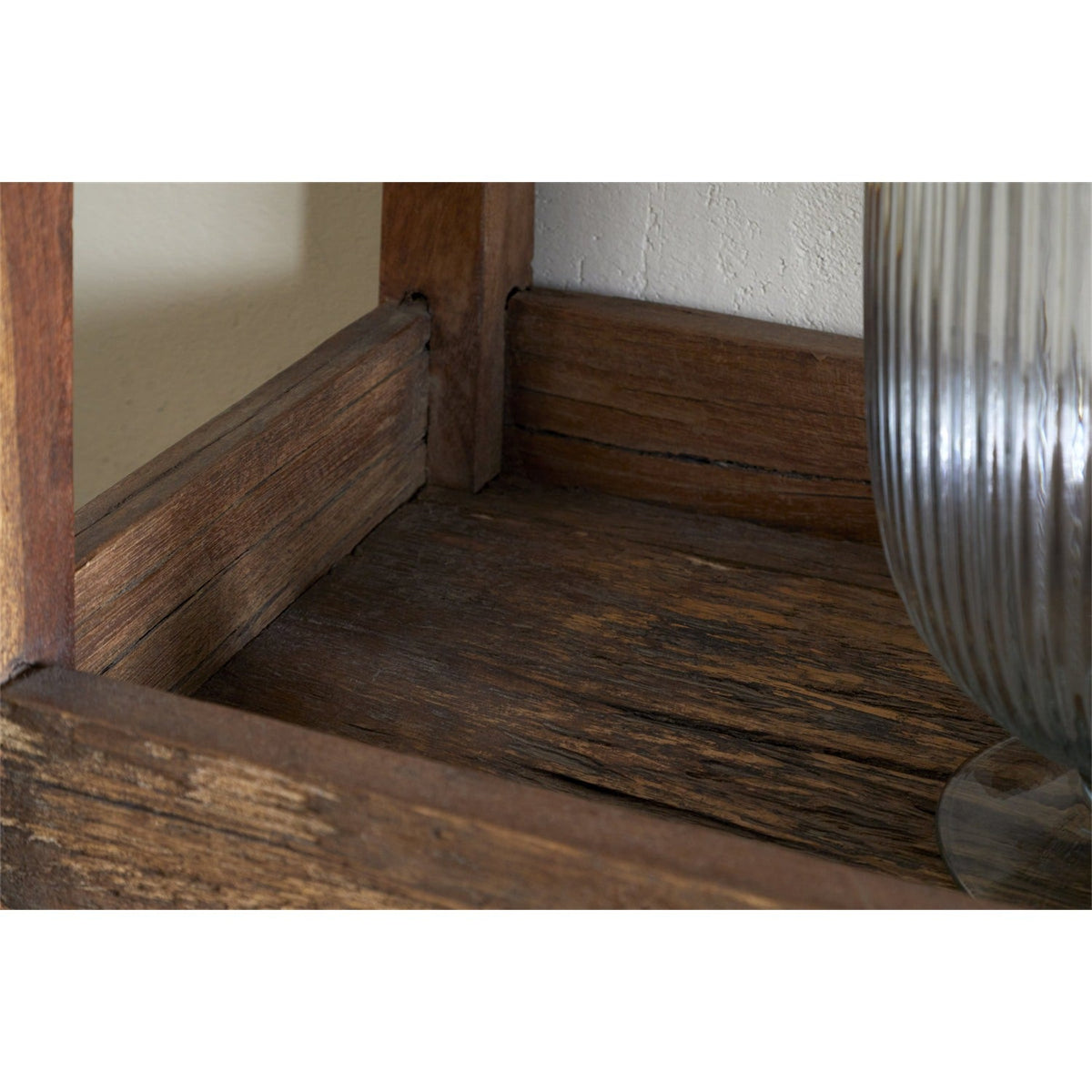 Akara Reclaimed Wood 3 Tier Caddy - Natural