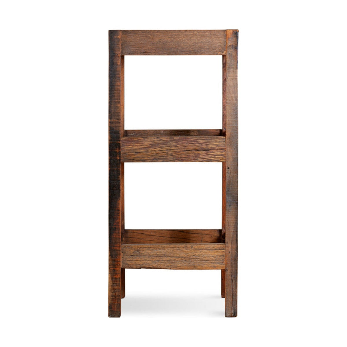 Akara Reclaimed Wood 3 Tier Caddy - Natural