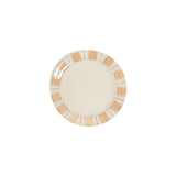 Patthar Hand Painted Ceramic Side Plate - Cream & Clay
