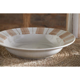 Patthar Pasta Bowl - Cream & Clay