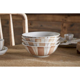 Patthar Ceramic Cereal Bowl - Cream & Clay