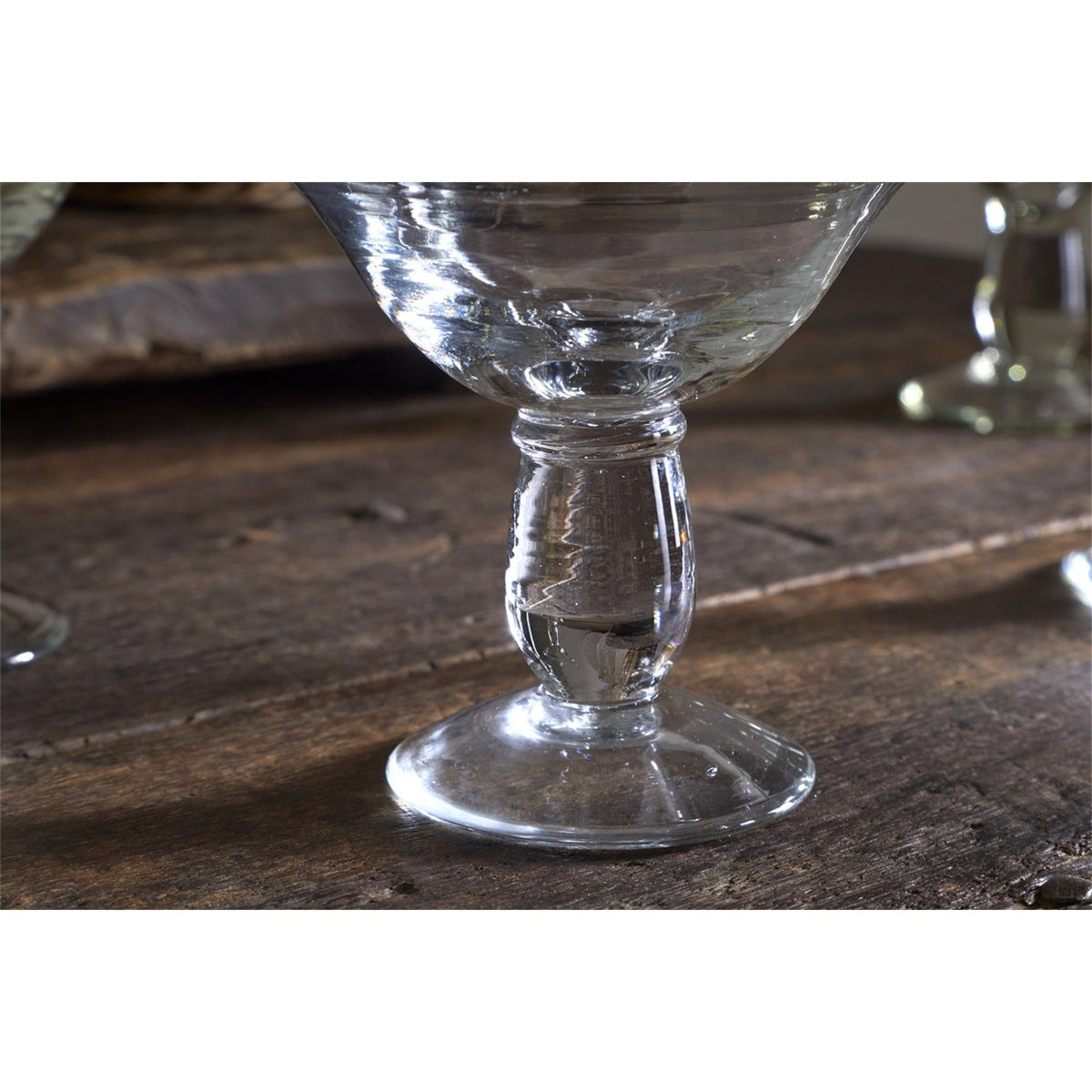 Sooraj Champagne Coupe Glasses - Clear - Set of 4