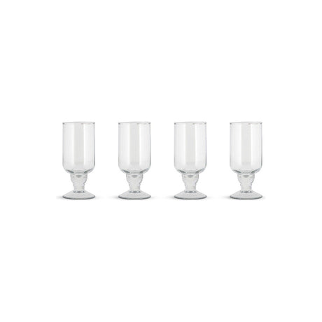 Sooraj Wine Glasses - Clear - Set of 4