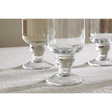 Sooraj Wine Glasses - Clear - Set of 4