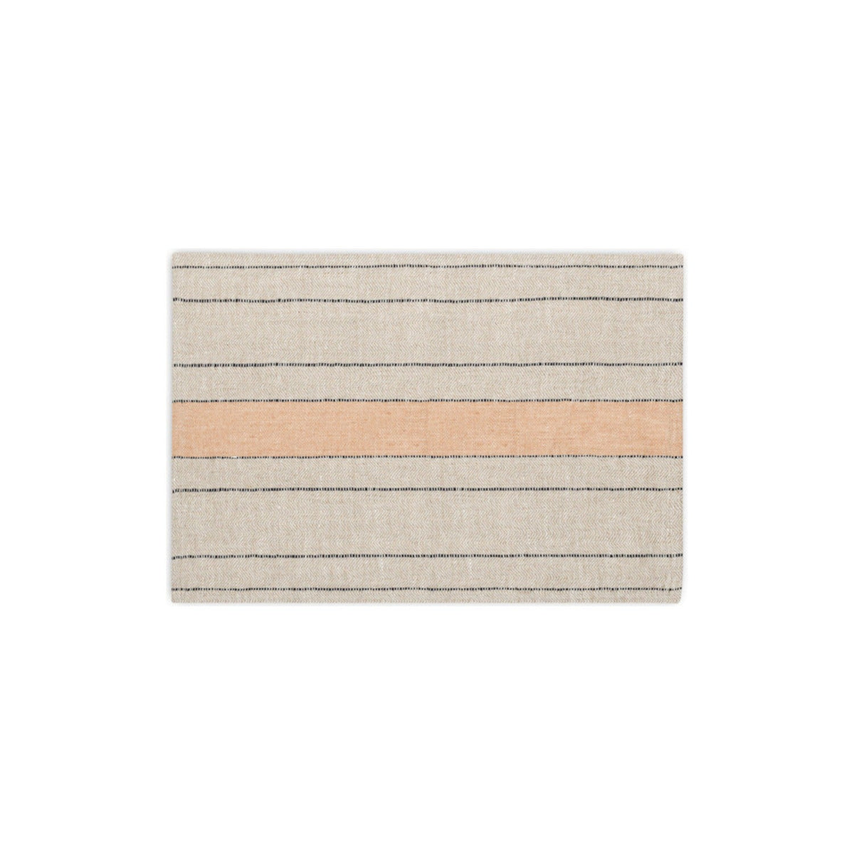 Buna Striped Placemats - Clay - Set of 2