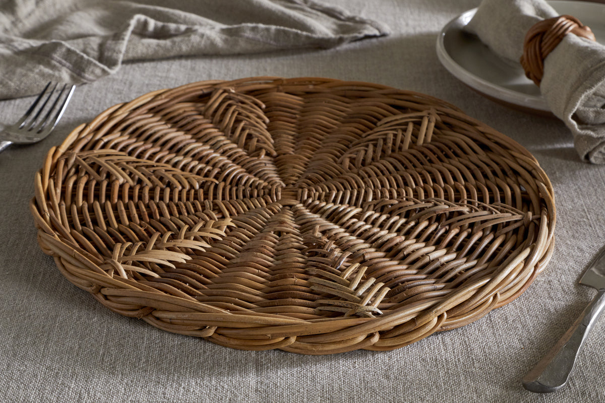 Bersama Rattan Placemats - Natural