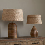 Pisang Large Banana Fibre Lampshade - Natural