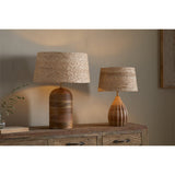 Pisang Medium Banana Fibre Lampshade - Natural