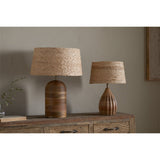 Pisang Medium Banana Fibre Lampshade - Natural