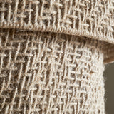 Thimba Woven Jute Chandelier - Natural