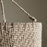 Thimba Woven Jute Chandelier - Natural