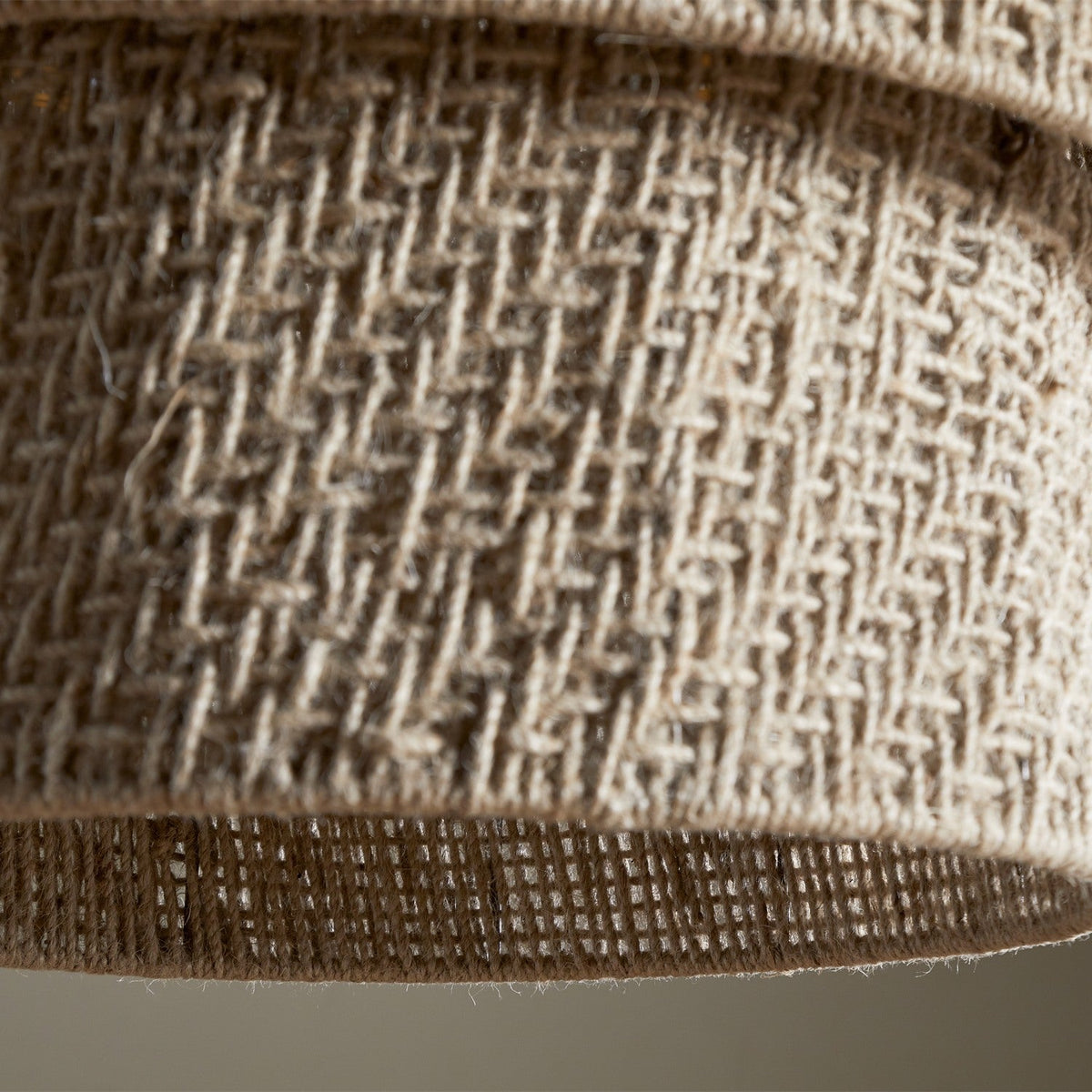 Thimba Woven Jute Chandelier - Natural