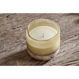 Oakmoss & Rose 1 Wick Scented Candle - Yellow