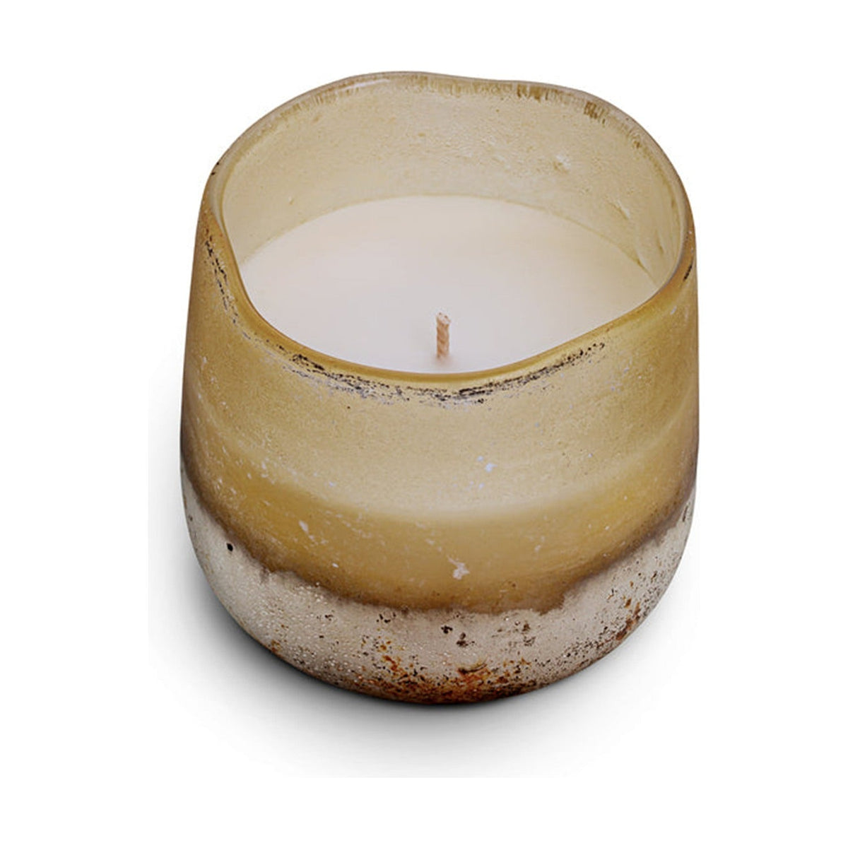 Oakmoss & Rose 1 Wick Scented Candle - Yellow