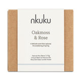 Oakmoss & Rose 1 Wick Scented Candle - Yellow