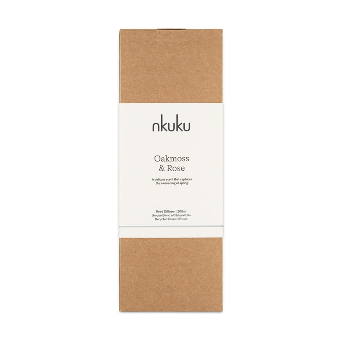 Oakmoss & Rose 200ml Reed Diffuser - Yellow
