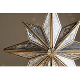Taara Small Hanging Christmas Decoration - Antique Brass