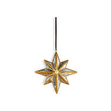 Taara Large Hanging Christmas Decoration - Antique Brass