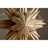 Amata Hanging Christmas Star Decoration - Antique Brass