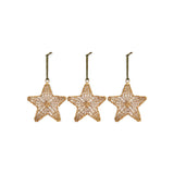 Sangala Wire Hanging Christmas Decoration - Antique Brass