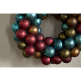 Oko Mini Bauble Christmas Wreath - Mixed Matt