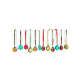 Oko Mini Star Baubles - Mixed Matt - Set of 12