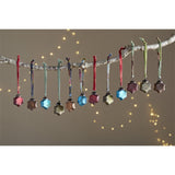 Oko Mini Star Baubles - Mixed Matt - Set of 12