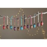 Oko Mini Drop Glass Baubles - Mixed - Set of 12
