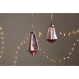 Ratnam Small Giant Glass Bauble - Antique Pink