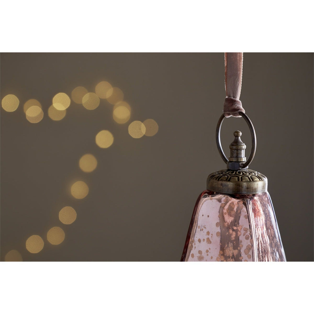 Ratnam Giant Bauble - Antique Pink - Large, styled view 3
