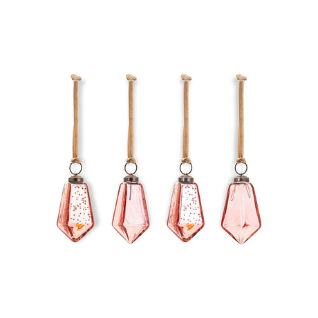 Ratnam Baubles - Mixed Antique Pink - Set of 4