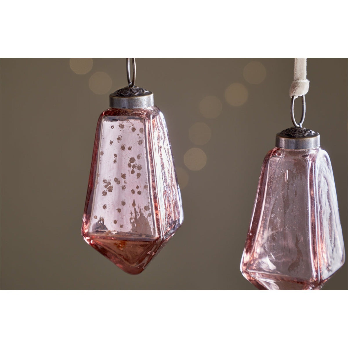 Ratnam Baubles - Mixed Antique Pink - Set of 4
