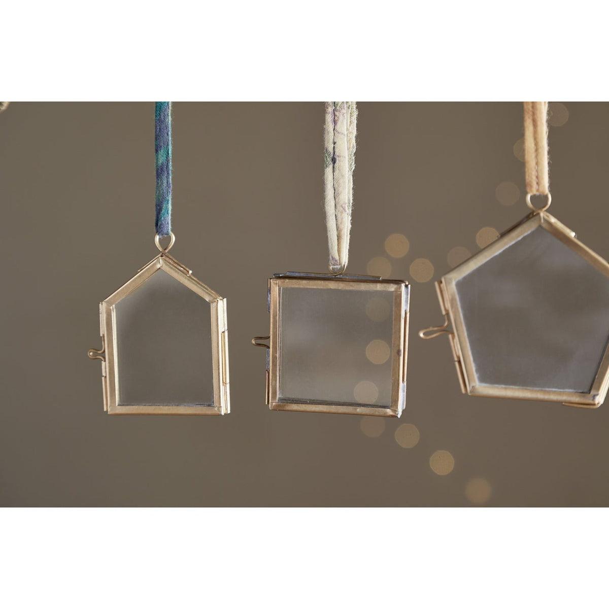 Kiko Tiny Glass Photo Frame - Aged Antique - Set of 4