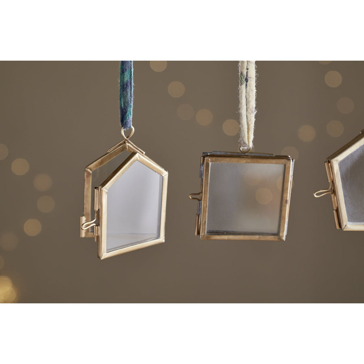 Kiko Tiny Glass Photo Frame - Aged Antique - Set of 4