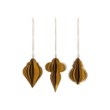 Amata Baubles - Antique Brass - Set of 3