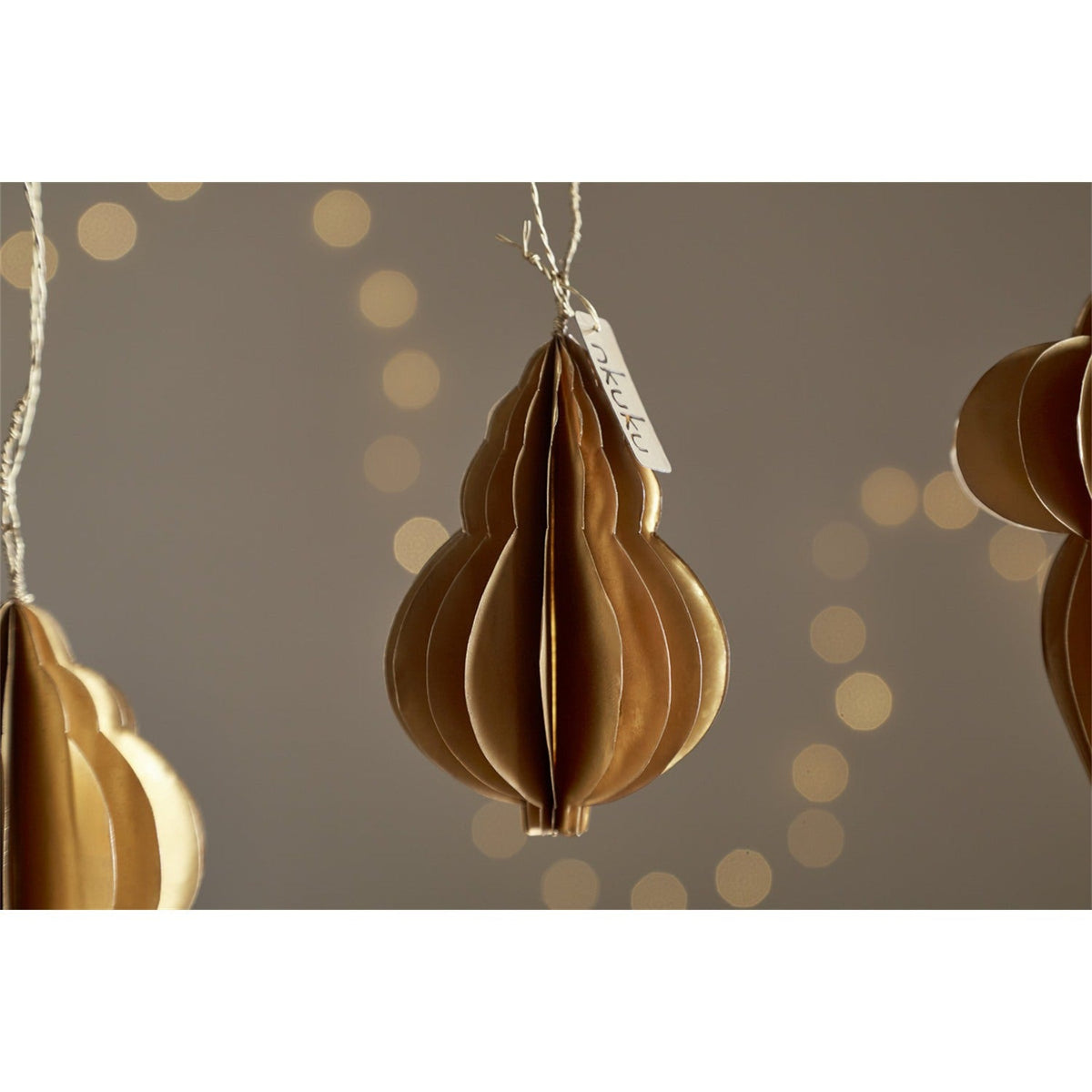 Amata Baubles - Antique Brass - Set of 3