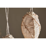 Sempala Spiral Wicker Baubles - Natural - Set of 3