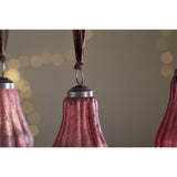 Pannee Drop Baubles - Merlot - Set of 4