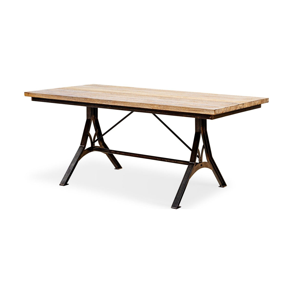 Lopa Small Reclaimed Wood Dining Table - Natural