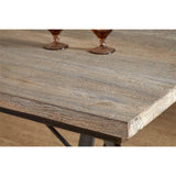 Lopa Small Reclaimed Wood Dining Table - Natural